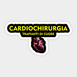 Cardiochirurgia e Trapianti di Cuore 2 | Cardiac surgery and heart transplants 2 Sticker